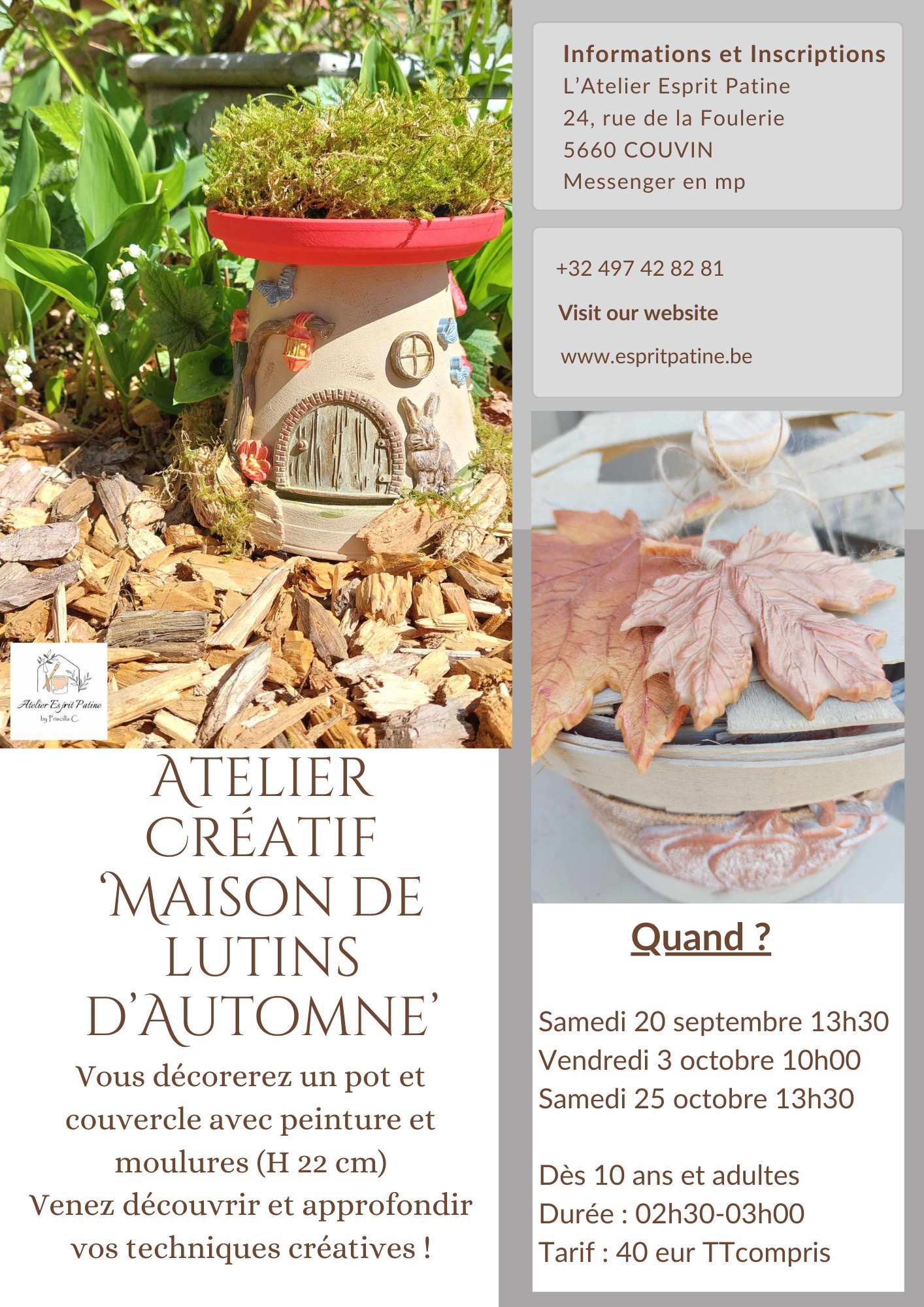 atelier lutins automne 25